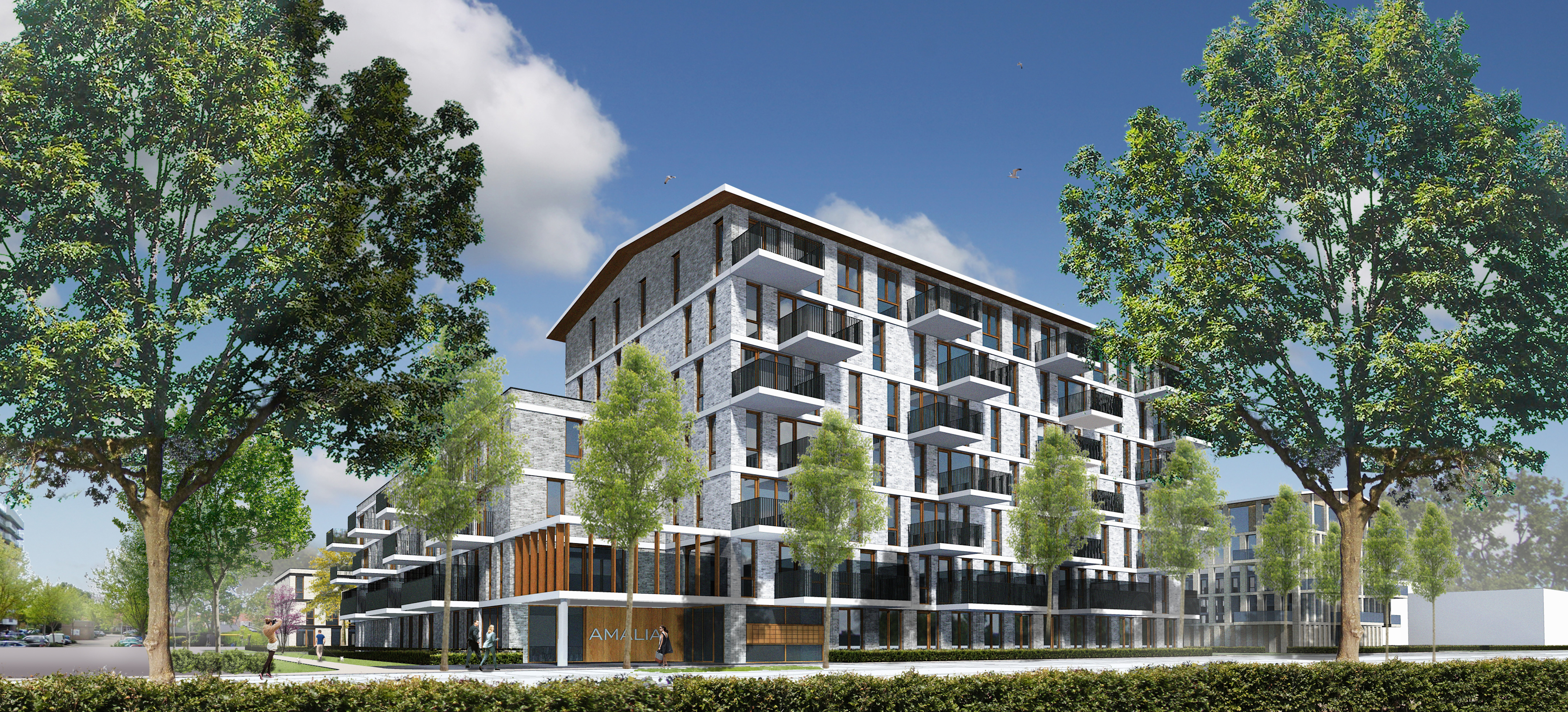 Met Prinsessenpark bouwt QuaWonen betaalbare appartementen in het centrum van Krimpen aan den IJssel. 