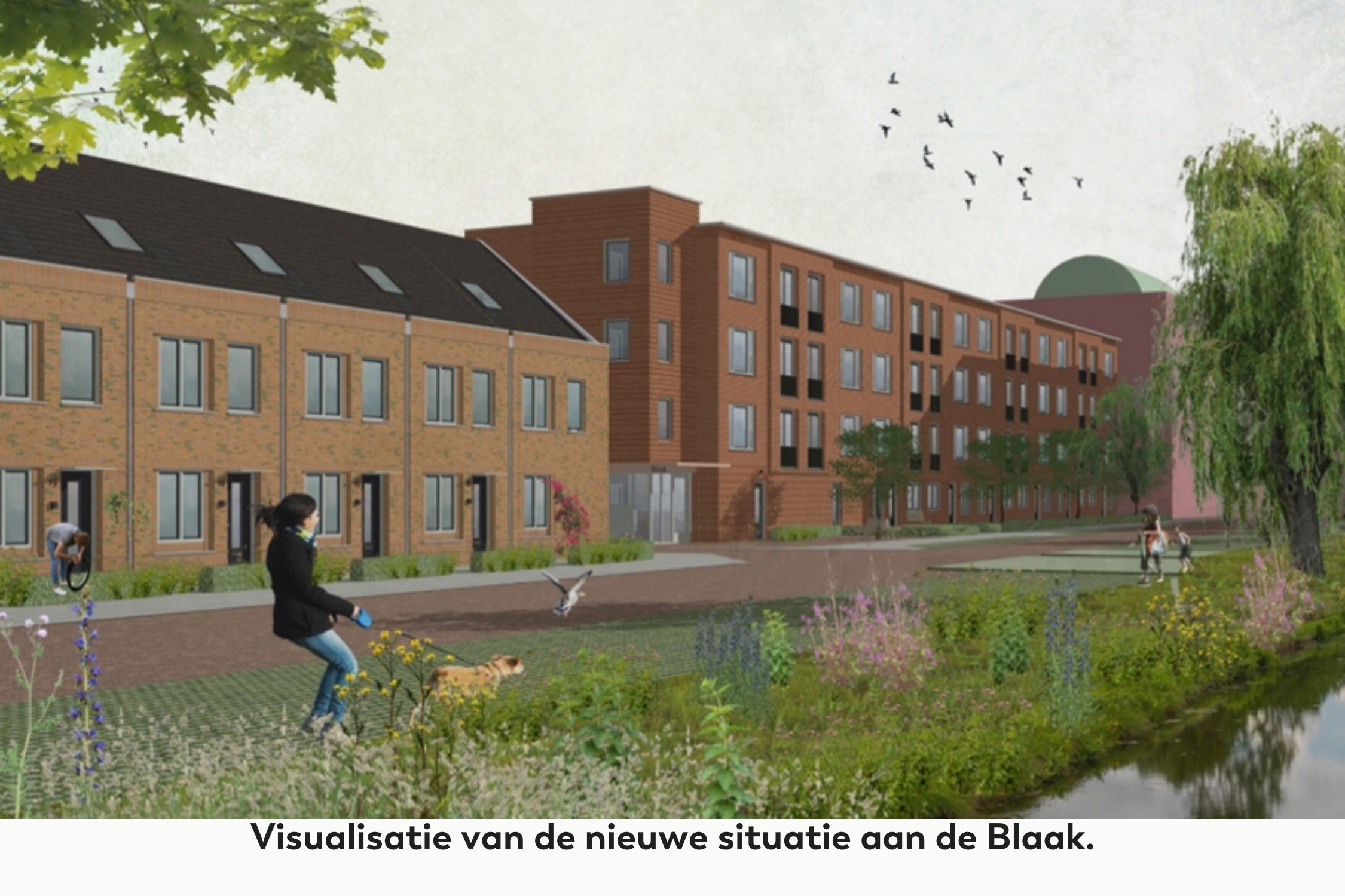 Wooncompas binnenkort van start met de sloop van portiekflats aan de Blaak in Ridderkerk.